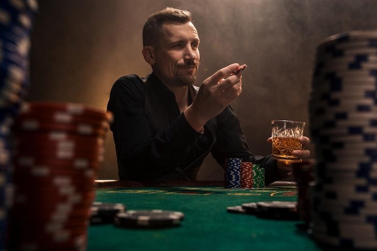 Meja poker langsung dengan dealer profesional di jitutoto777